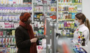 Russia coronavirus pharmacy lockdown