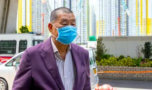 Hong Kong Apple Daily Founder Jimmy Lai 