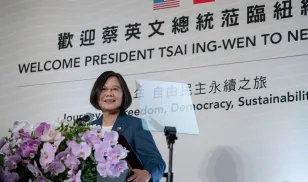Taiwan’s President Tsai Ing-wen 