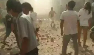guangxi blast photo censored