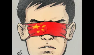 rebel pepper cartoon china environmental protest