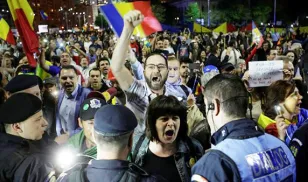 romania protest corruption law amendment