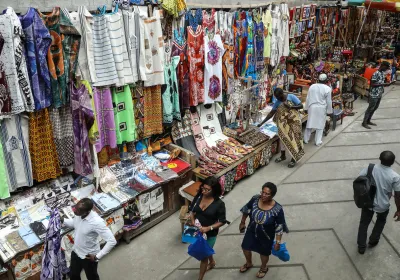People in Abidjan, Cote d'Ivoire. Editorial credit: freeejournalist / Shutterstock.com