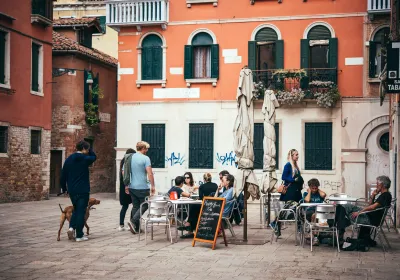 People in Venice, Italy. Editorial credit: Yulia Grigoryeva / Shutterstock.com