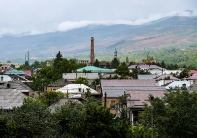 Tskhinval, South Ossetia. Editorial Credit: Sergei Bobylev \ TASS via Getty Images