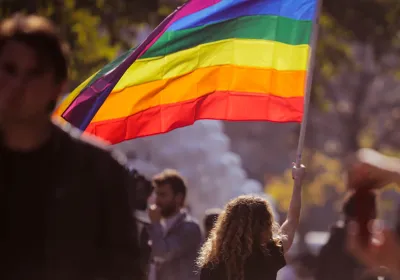 Dignity for all rainbow flag lgbti pride