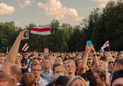 Minsk protest rally