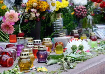 memorial candles ukraine program