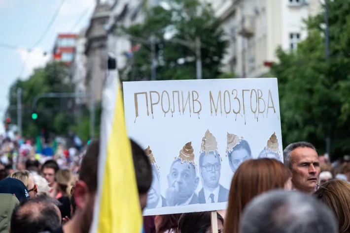 Serbia Protests Freedom on the Net 2025